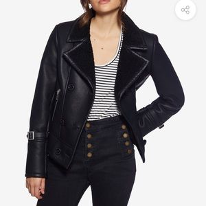 Avec Les Filles Jackets & Coats - Vegan Leather Moto Jacket Avec Les Filles Jackets & Coats - Vegan Leather Moto Jacket